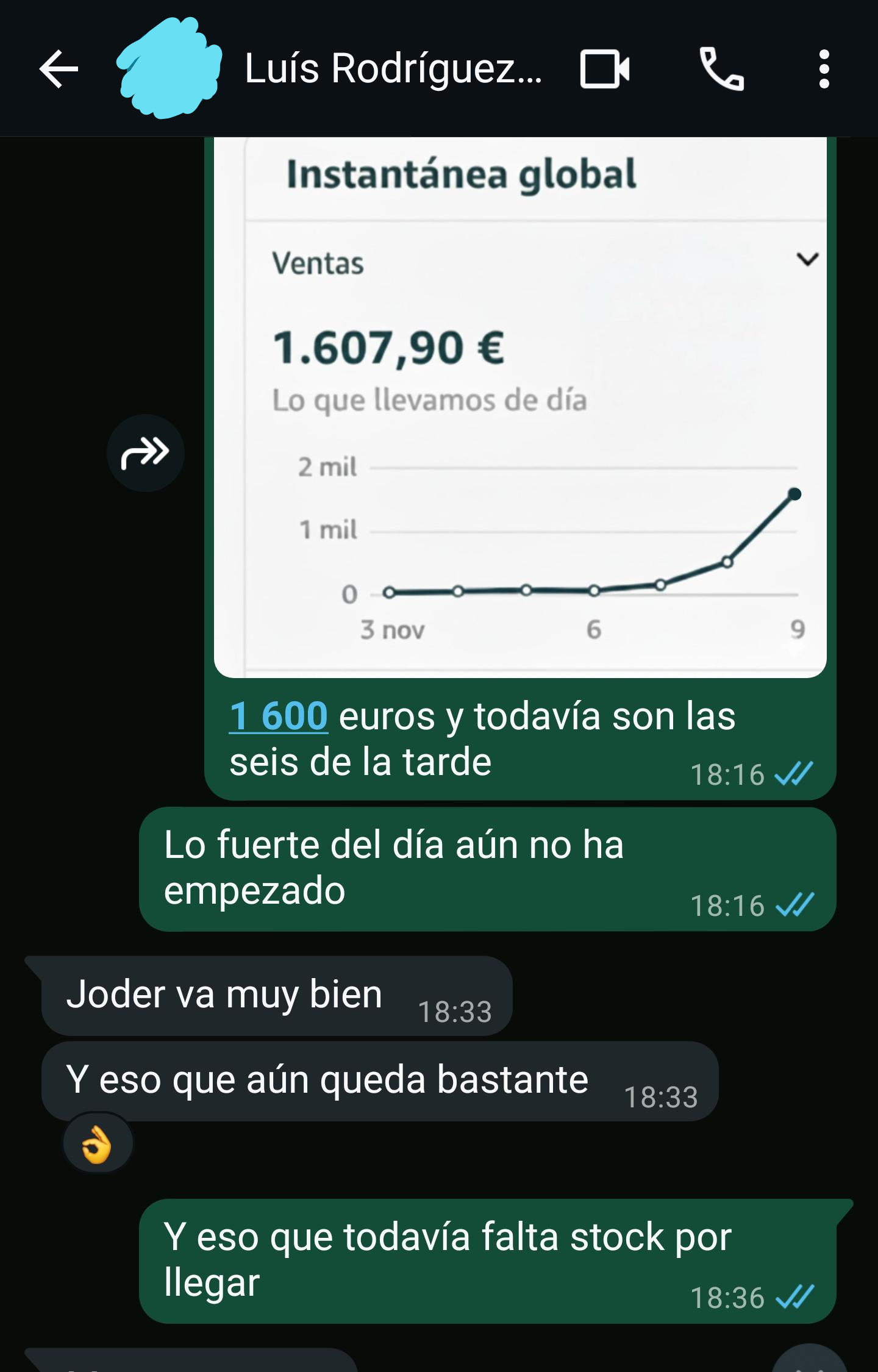 Testimonio WhatsApp